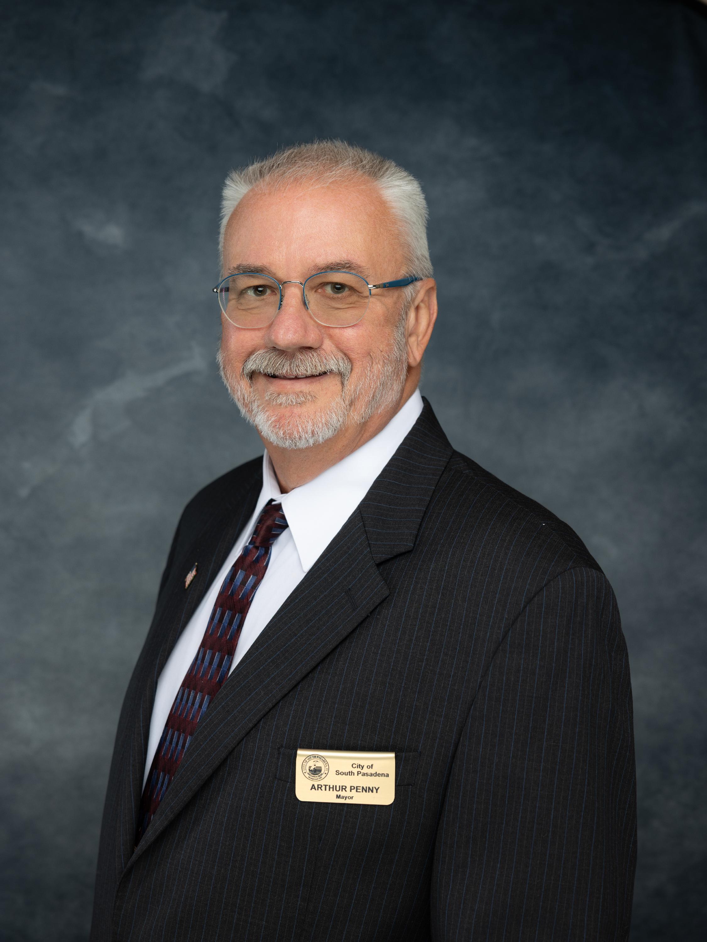 Headshot of Mayor Arthur Penny